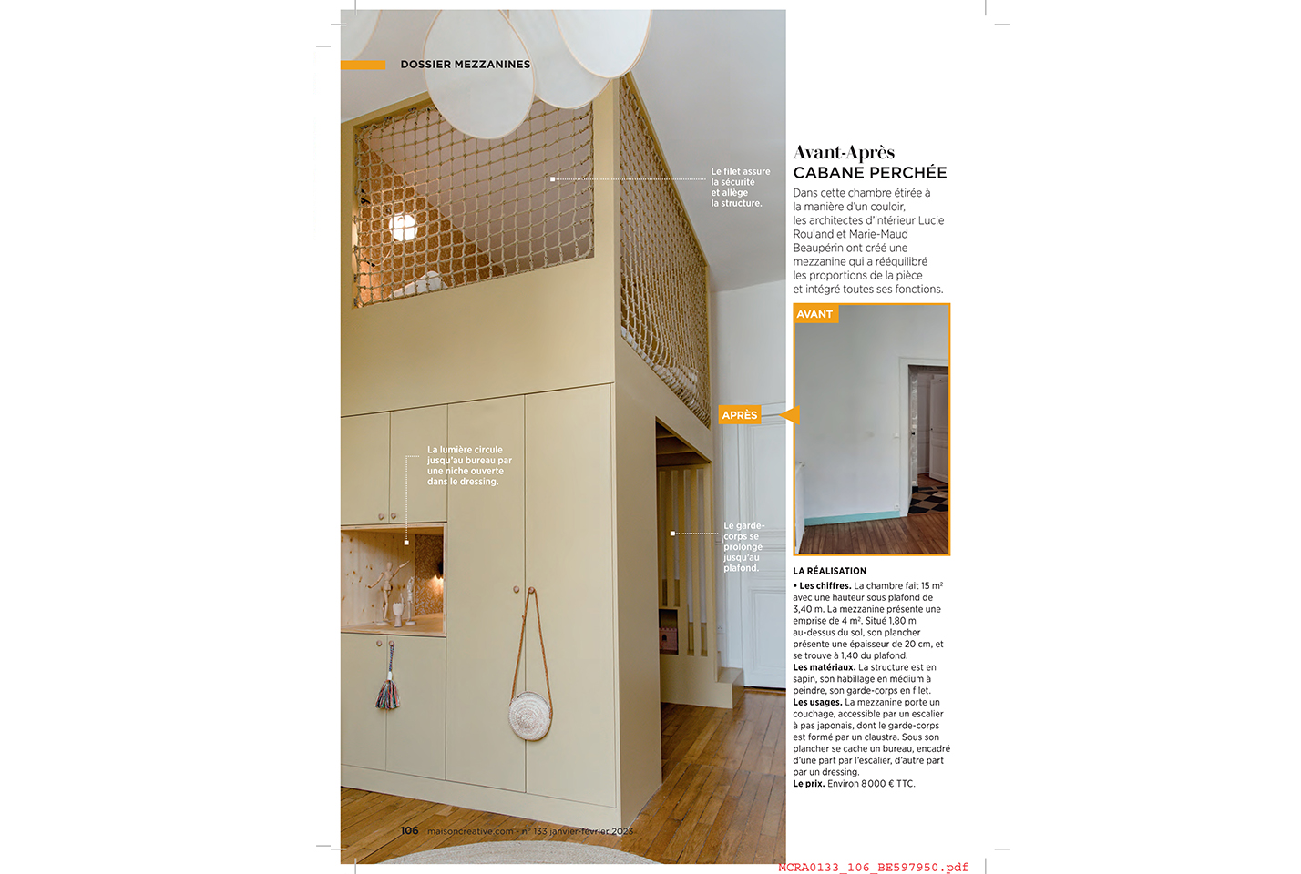 maison-creative-brea-lit-cabane-appartement haussmanien-filet-d-habitation